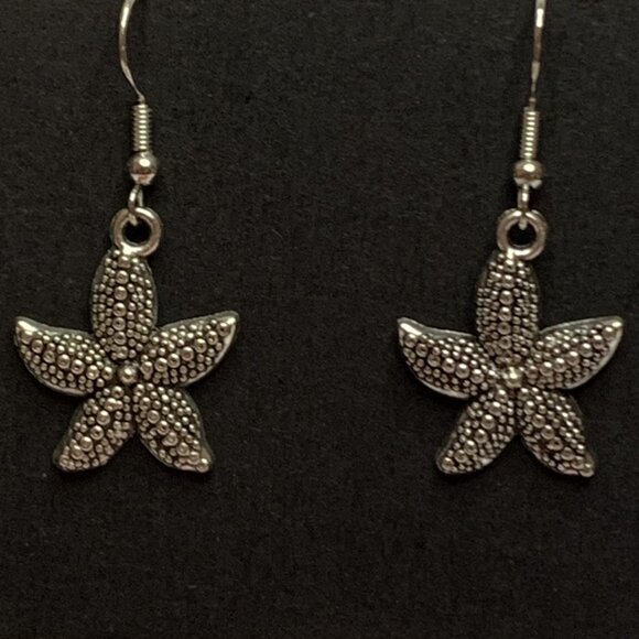 Starfish Earring, Starfish Jewelry, Nautical Earrings, Beach Earrings, Gift Idea - Picture 6 of 6